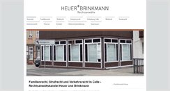 Desktop Screenshot of heuer-brinkmann.de